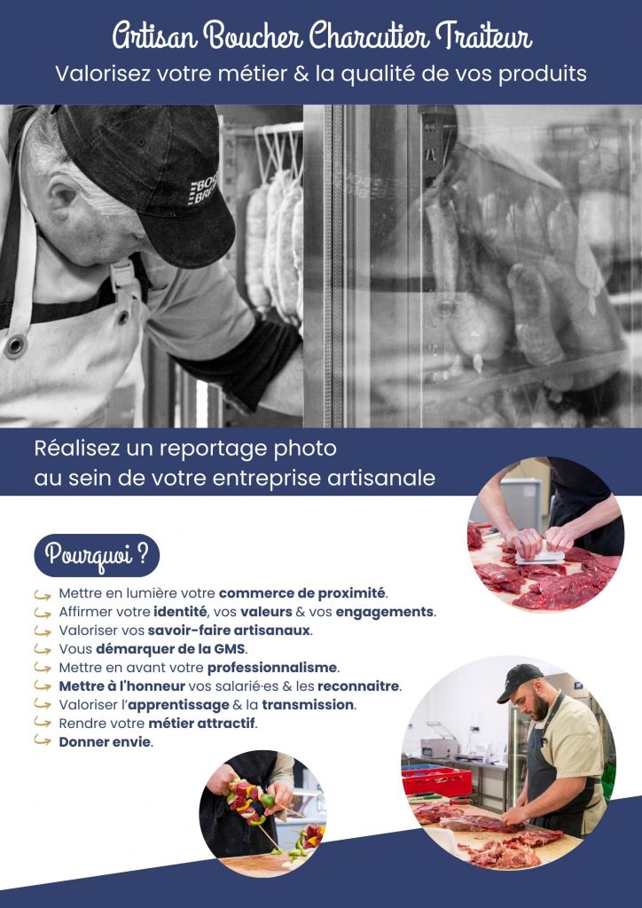 Plaquette · Artisan Boucher Traiteur, Valorisez votre métier et la qualité de vos produits