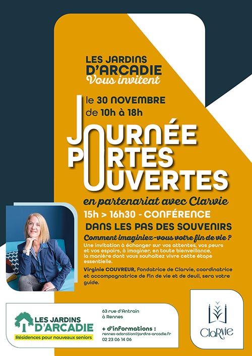 Portrait professionnel · Affiche Portes Ouvertes