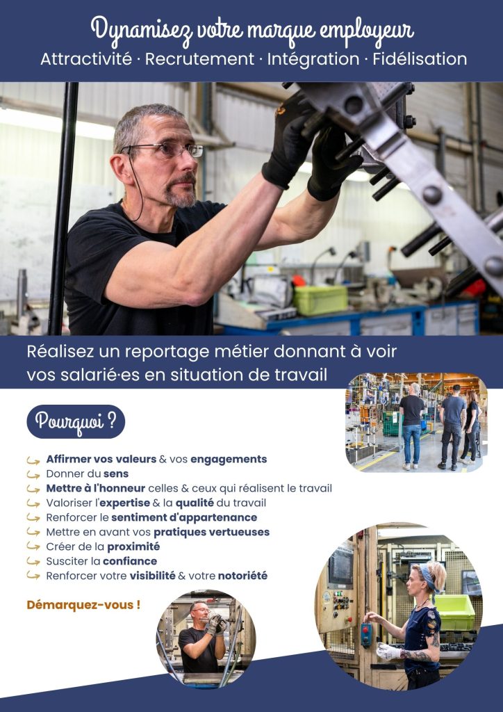 Reportage métier · Dynamisez votre marque employeur