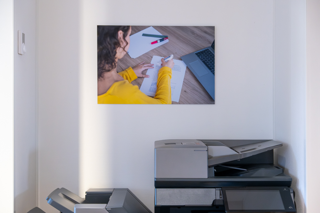 Inauguration nouveaux locaux · Exposition photo Equipe & Moi