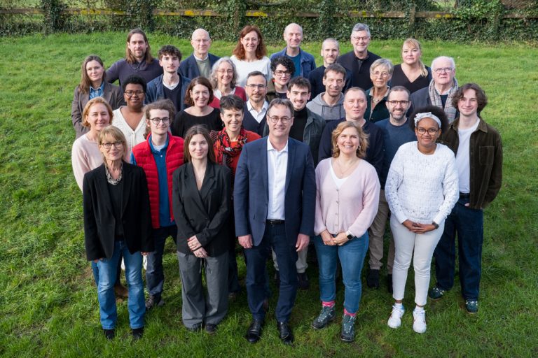 Portrait d'équipe en extéreiur